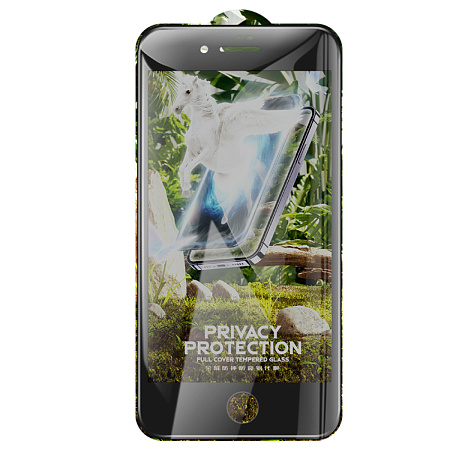 Защитное стекло для iPhone 7/8/SE (2020) (G11), HOCO, Full screen HD privacy protection tempered glass, черное
