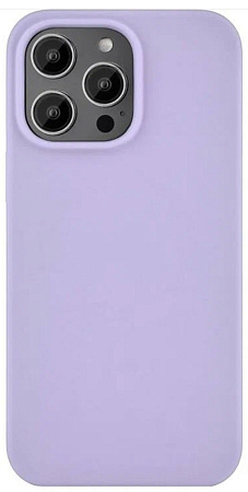 Чехол-накладка для iPhone 14 Pro Max, Silicon Case, без лого, сиреневый