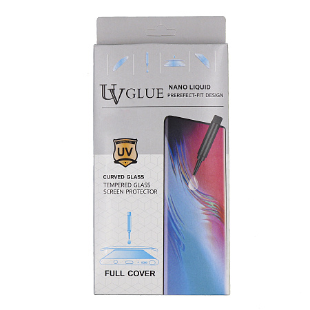 Защитное стекло на Samsung Galaxy S23 Ultra, UV ультрафиолет, X-CASE