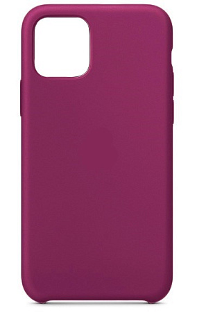 Чехол - накладка для iPhone 12/12 Pro (6.1), Silicon Case, винный