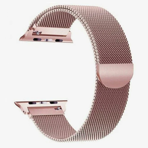 Ремешок на руку для Apple Watch 38/40/41/42 мм, HOCO, WA03, Milanese loop, розовое золото