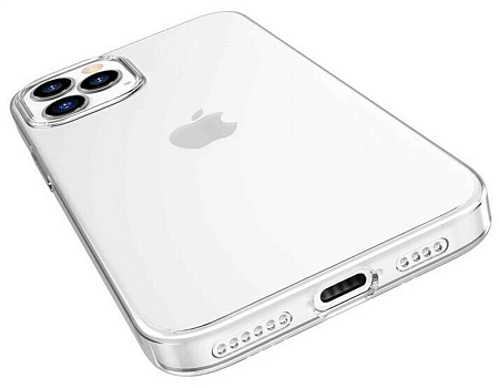 Чехол силиконовый для iPhone 13 Pro (6.1), Light series TPU, HOCO, прозрачный