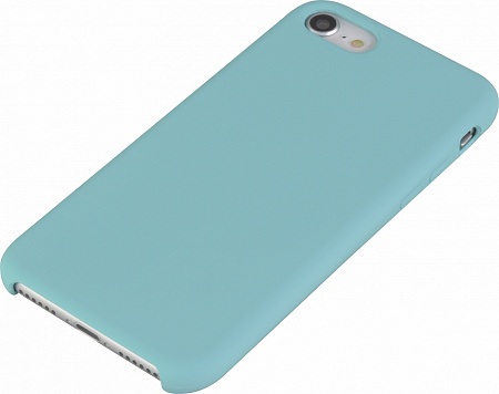 Чехол-накладка для iPhone 7/8/SE (2020), Silicon Case, бирюзовый