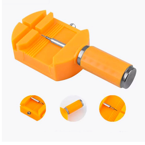 Инструмент для снятия звеньев с браслетов часов, желтый