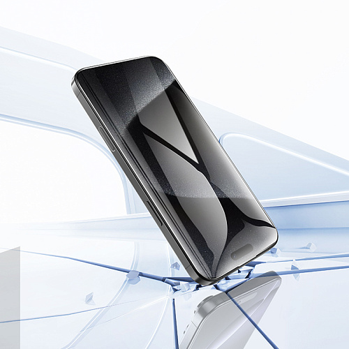 Защитное стекло для iPhone 15 Pro Max, G777, HOCO, anti-static, черное