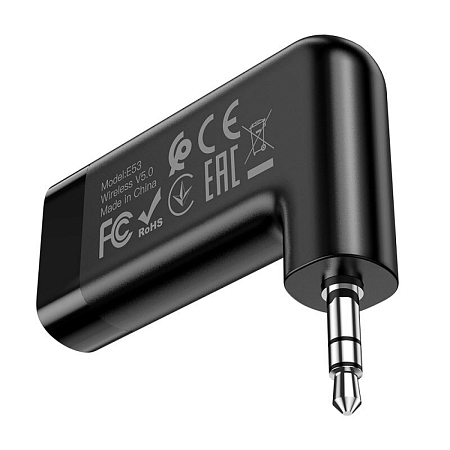 Bluetooth Receiver, E53, HOCO, черный