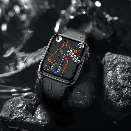 Умные часы Y12 Smart watch Hoco, черные