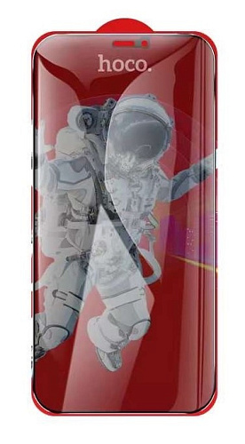 Защитное стекло на iPhone 12 Pro Max (6.7) G15, HOCO, Guardian shield series full-screen anti-spy, черное