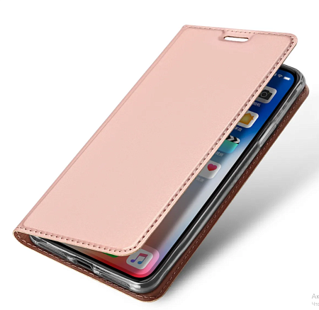 Чехол-книжка для Samsung G950F, Galaxy S8, DU DU, боковой, розовый