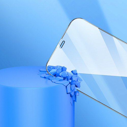 Защитное стекло на iPhone 12 Pro Max (6.7) G12, HOCO, Full screen HD 5D larg, черное