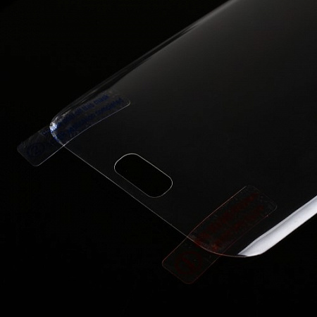 Защитная пленка на Samsung G935, Galaxy S7 Edge, front+back, с загибом, глянцевая