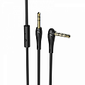AUX Audio кабель 3,5 мм, UPA15, HOCO, угловой, черный