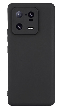 Чехол силиконовый для Xiaomi 13 Pro, с защитой камеры, X-CASE, черный