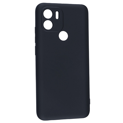 Чехол силиконовый для Xiaomi Poco C50/Poco C51/Redmi A1/Redmi A1 Plus/Redmi A2 Plus, с защитой камеры, X-CASE, черный
