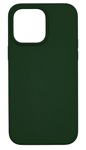 Чехол-накладка для iPhone 14 Pro Max, Silicon Case, без лого, сосновый лес