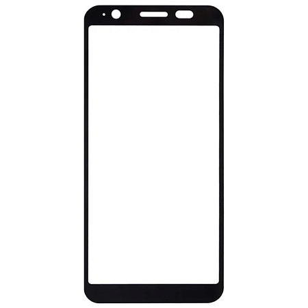 Защитное стекло на Asus ZA550KL, Zenfone Live L1, 9D, черный, X-CASE