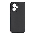 Чехол силиконовый для Honor 400, с микрофиброй внутри, с защитой камеры, X-CASE, черный