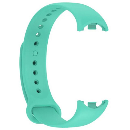 Ремешок на руку для Mi band 8/9, силиконовый, бирюзовый