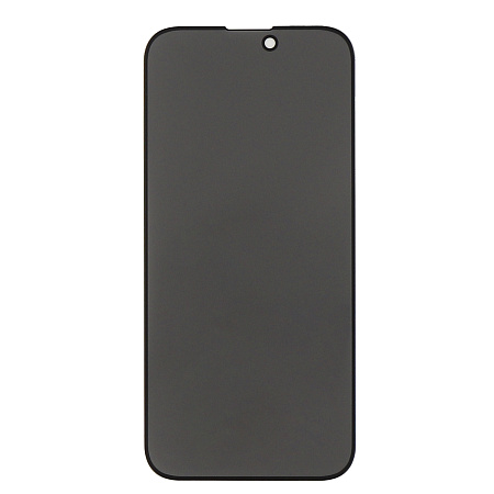 Защитное стекло на iPhone 16 Pro, Privacy, черное, X-CASE