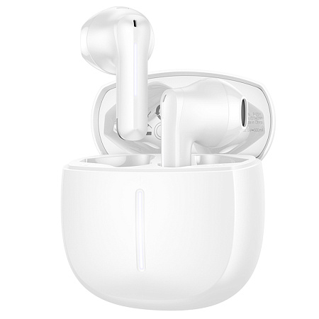 Беспроводные наушники EQ33, HOCO, время работы: 7ч, поддержка приложения, цвет белый