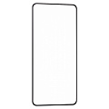 Защитное стекло на Samsung Galaxy S21, 3D, черный, X-CASE