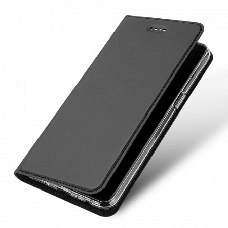 Чехол-книжка для OnePlus 5, DU DU, боковой, серый