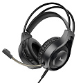Проводные наушники W106, HOCO, игровые с микрофоном, черные
