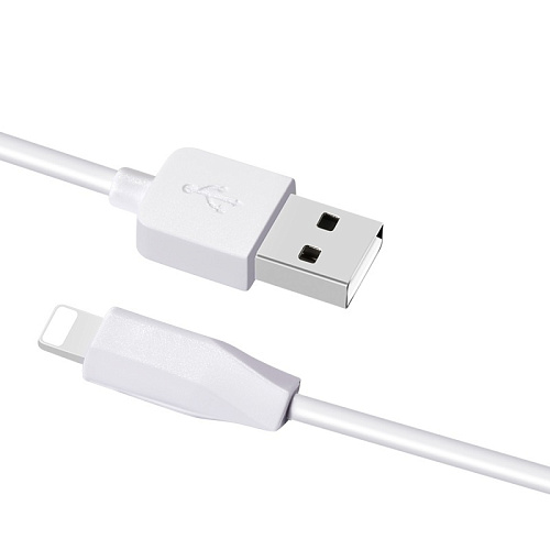 USB дата кабель Lightning, HOCO, X1 (2 штуки,комплект), белый