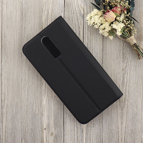 Чехол-книжка для Xiaomi Redmi 8, X-CASE, боковой, черный
