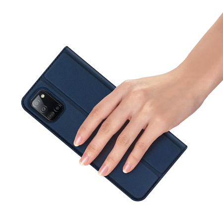 Чехол-книжка для Samsung Galaxy A31, DU DU, боковой, синий