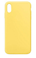 Чехол - накладка для iPhone XR, Silicon Case, желтый