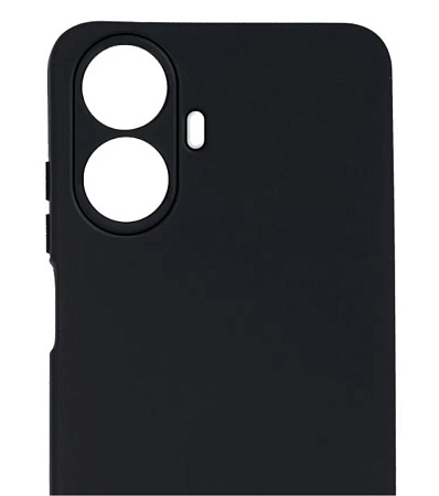 Чехол силиконовый для Realme 10 Pro+ (5G), с защитой камеры, X-CASE, черный