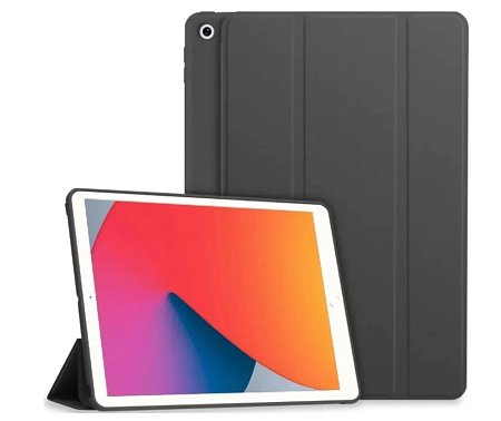 Чехол-книжка для ipad Pro 10.2 (2019)/iPad 8 10.2 (2020)/iPad 9 10.2 (2021), Smart Case, без лого, черный
