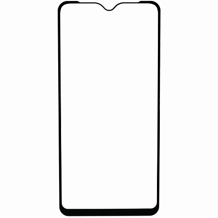 Защитное стекло на Realme Nazro 50i Prime/C30/C30S/C31/C33/C35,  черное, X-CASE