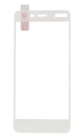 Защитное стекло на Nokia 2, 3D, белый, X-CASE