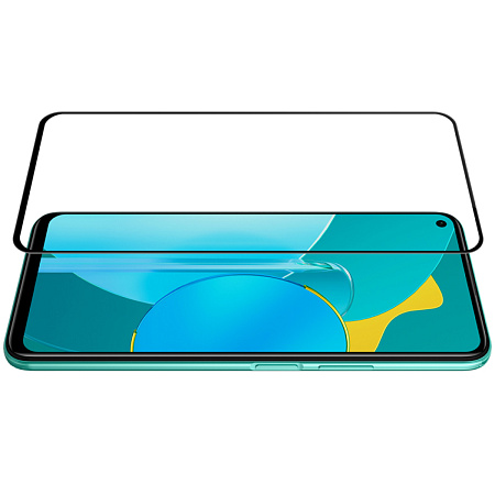 Защитное стекло на Honor 30S/Huawei Nova 10Z, 9D, черный, X-CASE