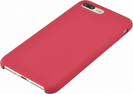 Чехол-накладка для iPhone 7 Plus/8 Plus, Silicon Case, бордовый