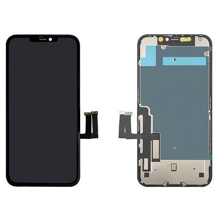 Дисплей iPhone 11 в сборе с тачскрином (черный), LCD INCELL, JK