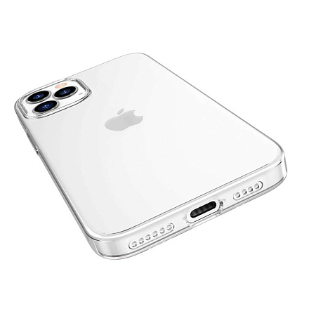 Чехол силиконовый для IPhone 12 Pro Max (6.7), Light series TPU, HOCO, прозрачный