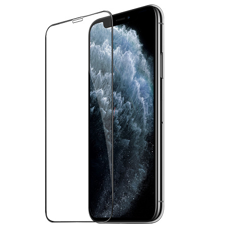 Защитное стекло на iPhone XS Max/11 Pro Max (G12), HOCO, Full screen HD 5D large arc tempered glass, черное