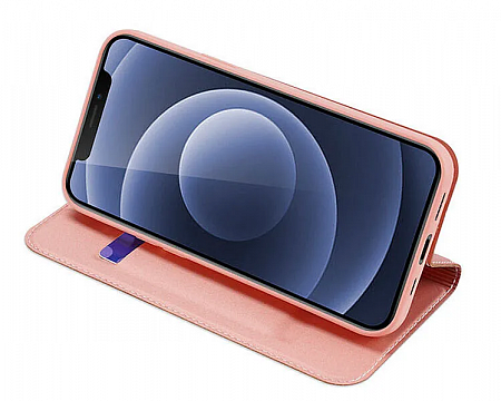 Чехол-книжка для iPhone 11, DU DU, боковой, розовый