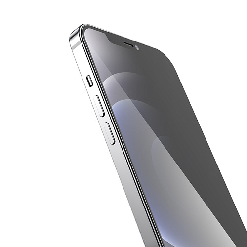 Защитное стекло на iPhone 12 (6.1)/12 Pro (6.1) G15, HOCO, Guardian shield series full-screen anti-spy, черное