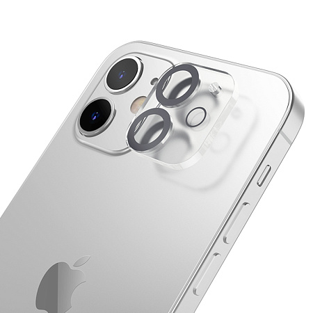 Защитное стекло на iPhone 12 (6.1) G13, HOCO, на заднюю камеру, черное