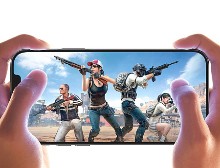 Защитное стекло на iPhone 12 mini (5.4) A28, HOCO, Full screen matte super clear anti-fingerprint, черное