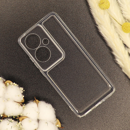 Чехол силиконовый для OPPO Reno 11F (5G)/F25 Pro (5G), с защитой камеры, X-CASE, прозрачный