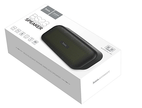 Колонка BS23 Elegant speaker, HOCO, черная