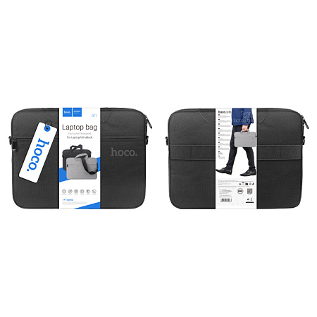 Сумка для ноутбука 14 дюймов, GT1, HOCO, черный