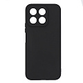 Чехол силиконовый для Honor X8B, с микрофиброй внутри, с защитой камеры, X-CASE, черный