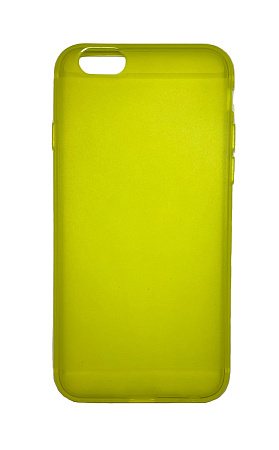 Чехол силиконовый для iPhone 6/6s, желтый