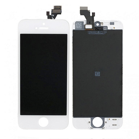 Дисплей iPhone 5 в сборе с тачскрином (белый)